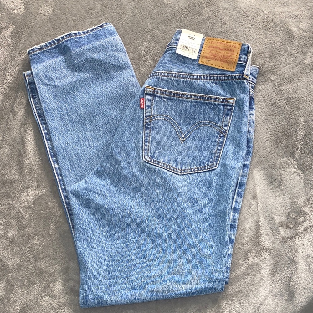 Levi's Woman's Light Blue Straight Jeans